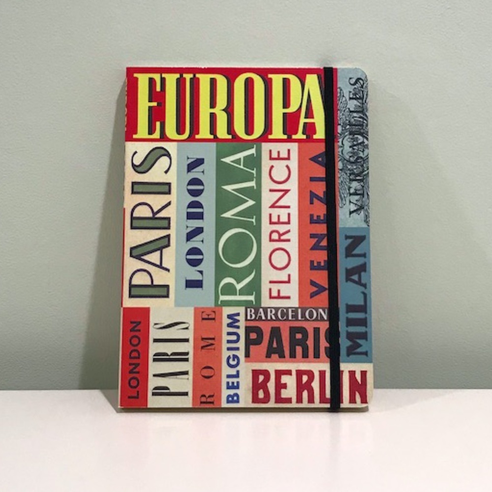 NWOT Cavallini & Co Vintage Europa Notebook